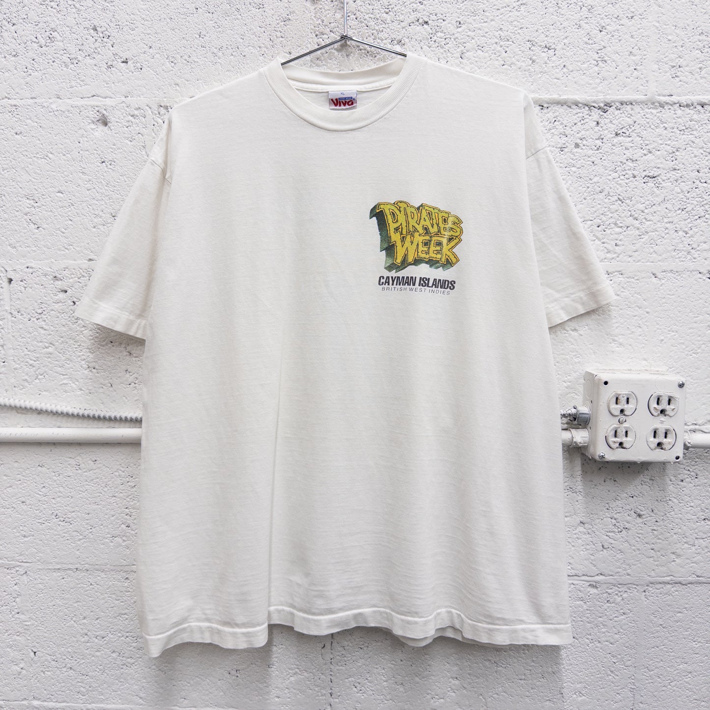 Vintage 90s Pirates Week Tee - XL