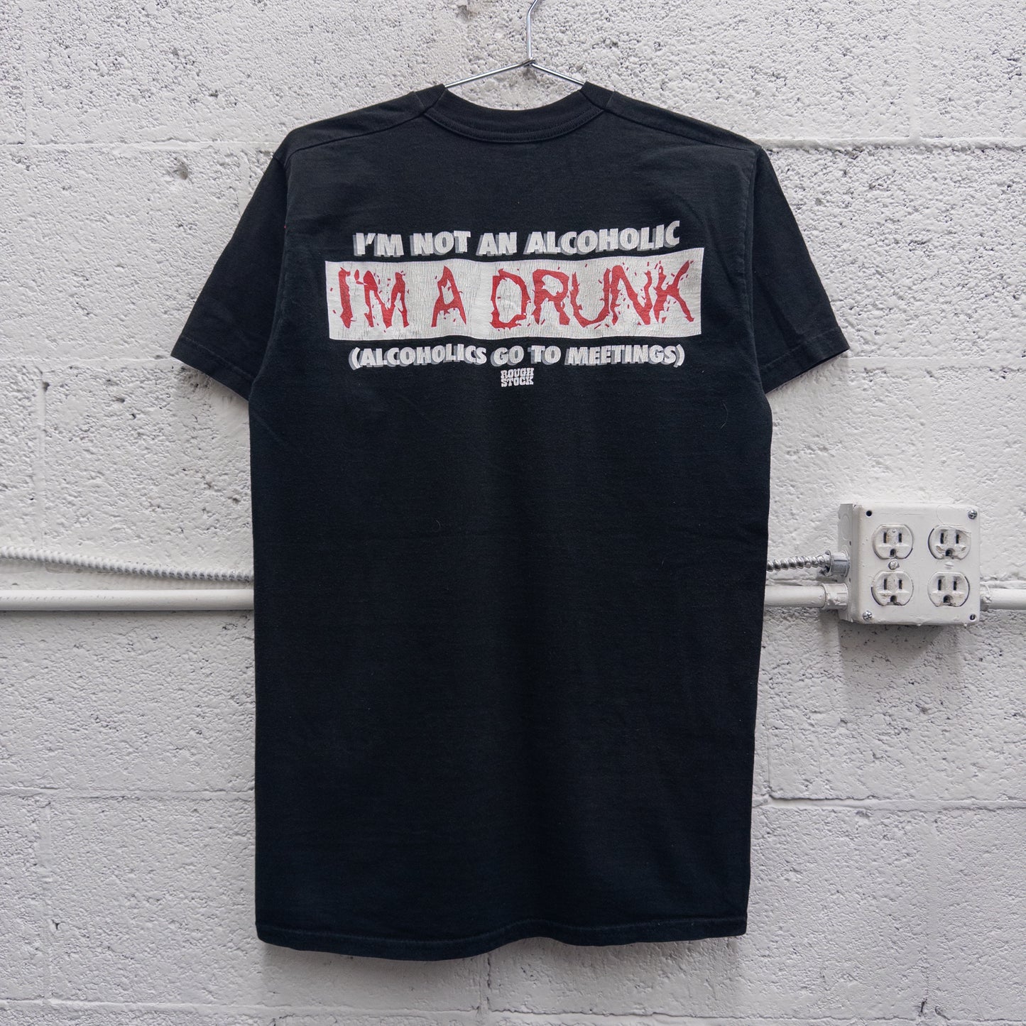 Vintage 90s I'm A Drunk Tee - M
