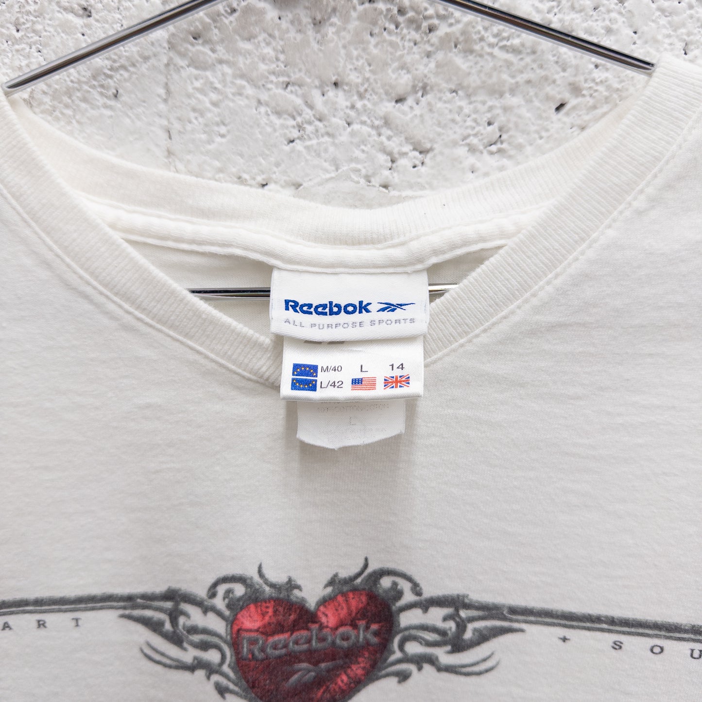 Vintage 2000s Reeboks Long Sleeve Women's Top - L