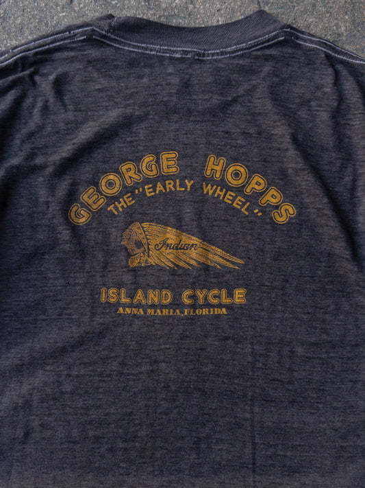 Vintage 70s Indian Motorcycles Faded Tee - Small
