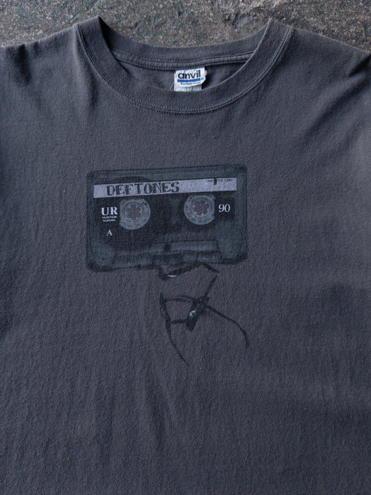Vintage 2000s Deftones Demo Tape Band Tee - Large