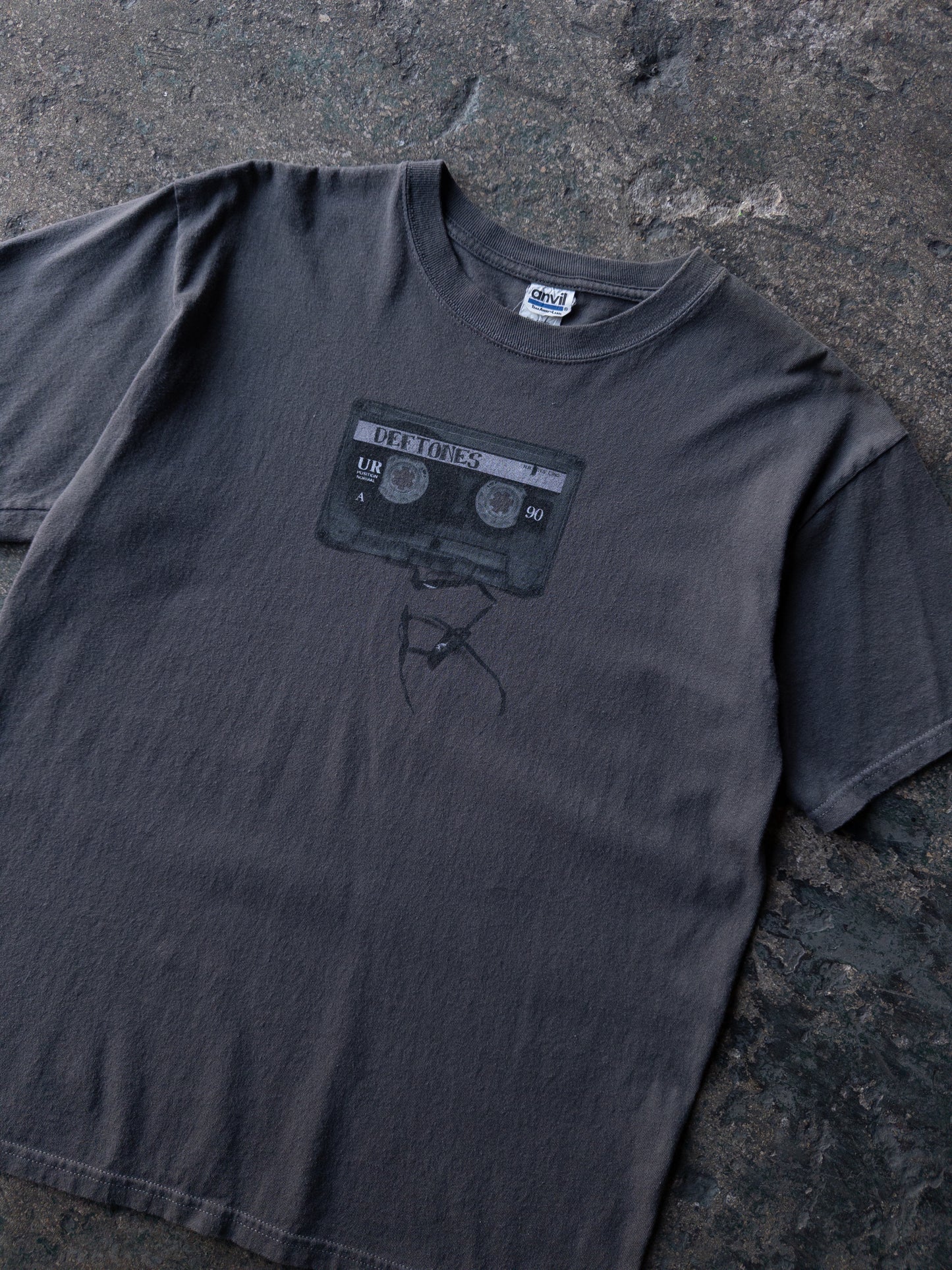 Vintage 2000s Deftones Demo Tape Band Tee - Large