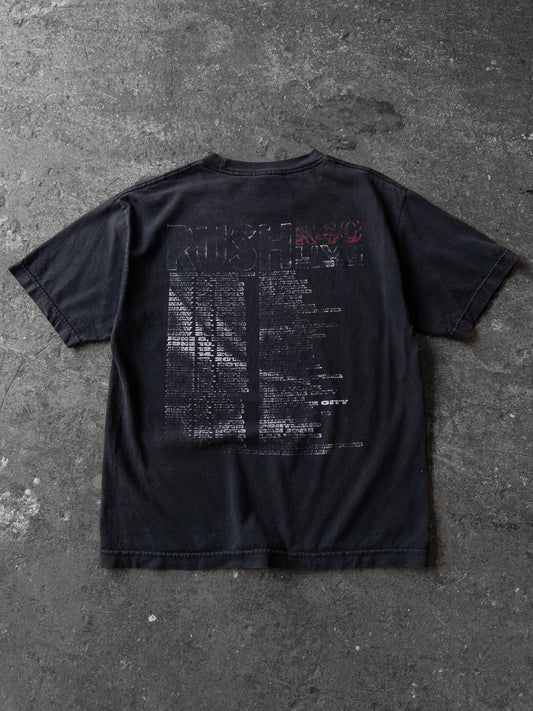 Rush R40 Anniversary Faded Band Tee - Medium