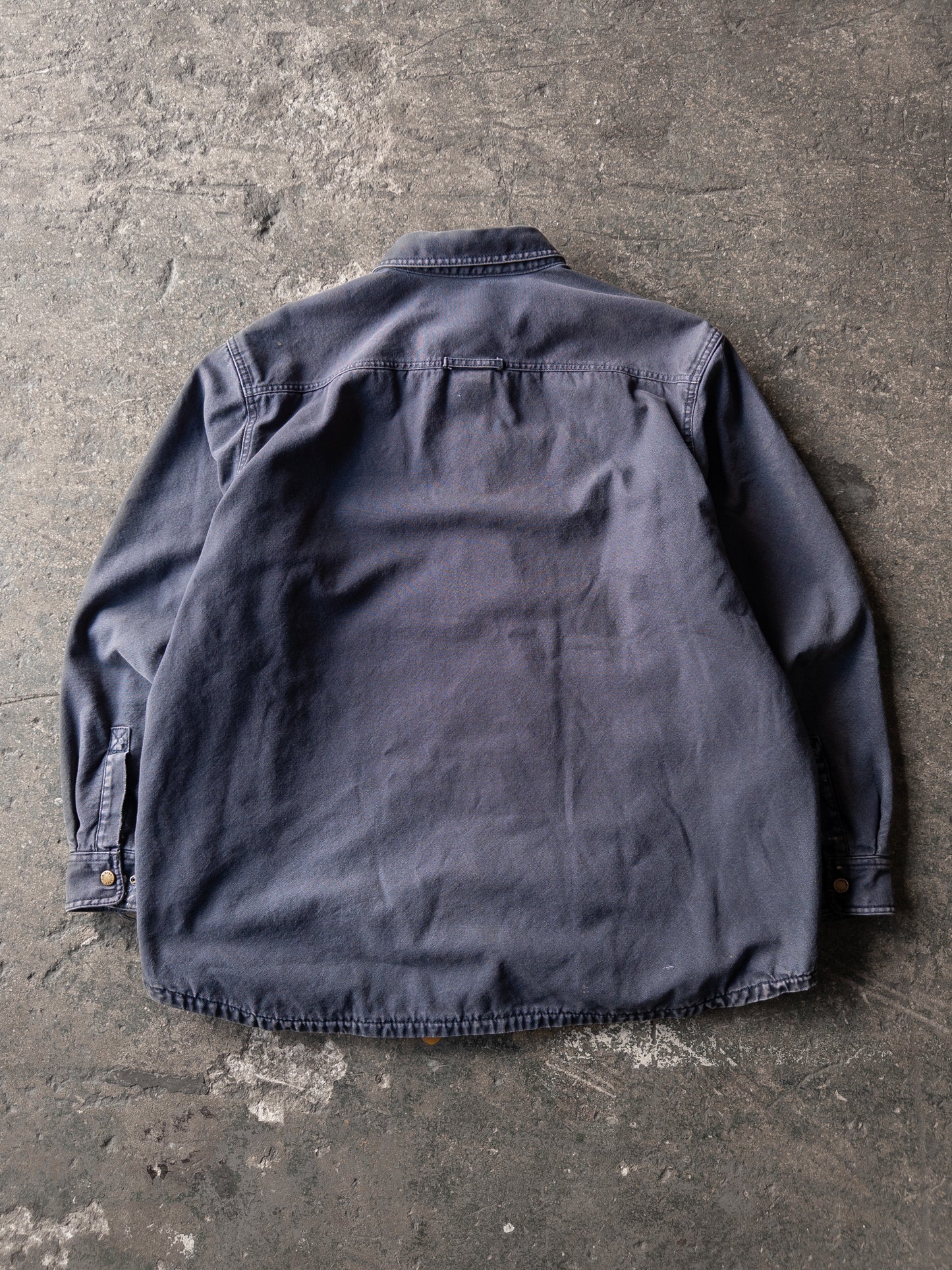 Vintage 2000s L.L. Bean Katahdin Faded Distressed Work Shirt Jacket - XXL