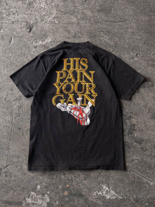 Vintage 90s Lord's Gym Jesus Tee - Large