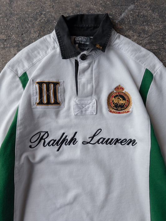 Vintage Polo Ralph Lauren Challenge Cup Rugby Shirt - Large