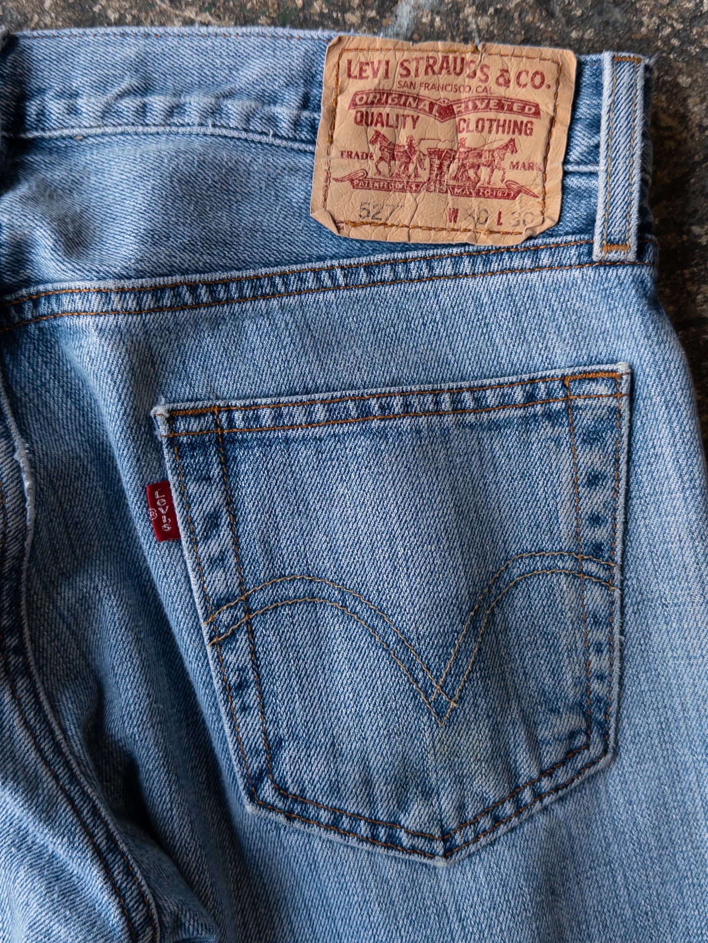 Vintage 2000s Levi's 527 Low Boot Cut Jeans - 30x30