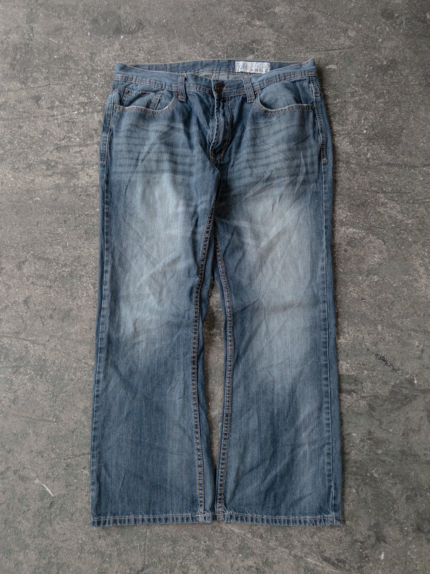 Vintage 2000s Axel Slim Straight Jeans - 36x30