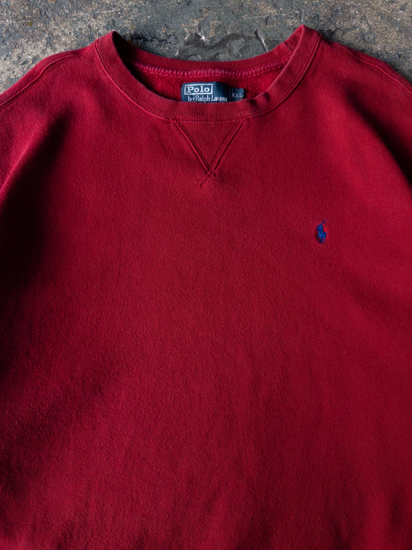 Vintage Polo Ralph Lauren Red Crewneck - XXL