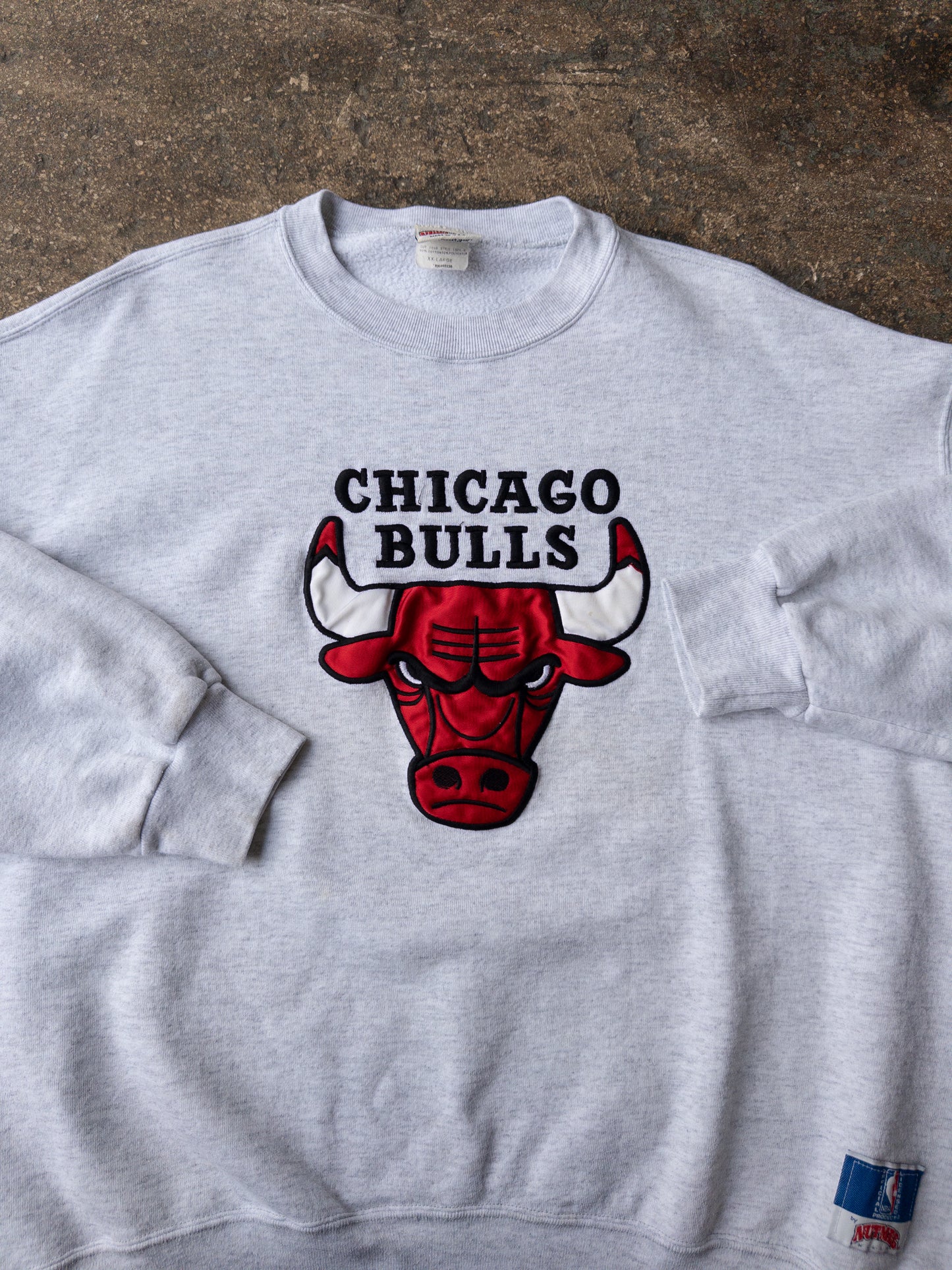 Vintage 90s Chicago Bulls Nutmeg Mills Crewneck - XXL