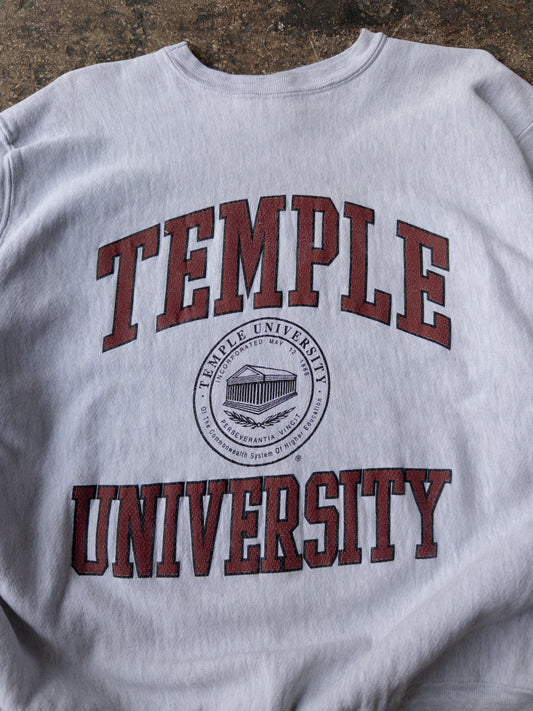 Vintage 90s Temple University Pro Weave - XL