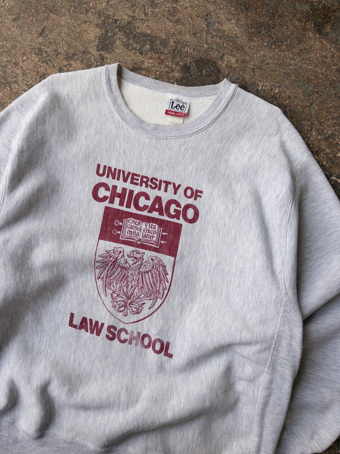 Vintage 90s University Of Chicago Law School Heavyweight Sweater - XL