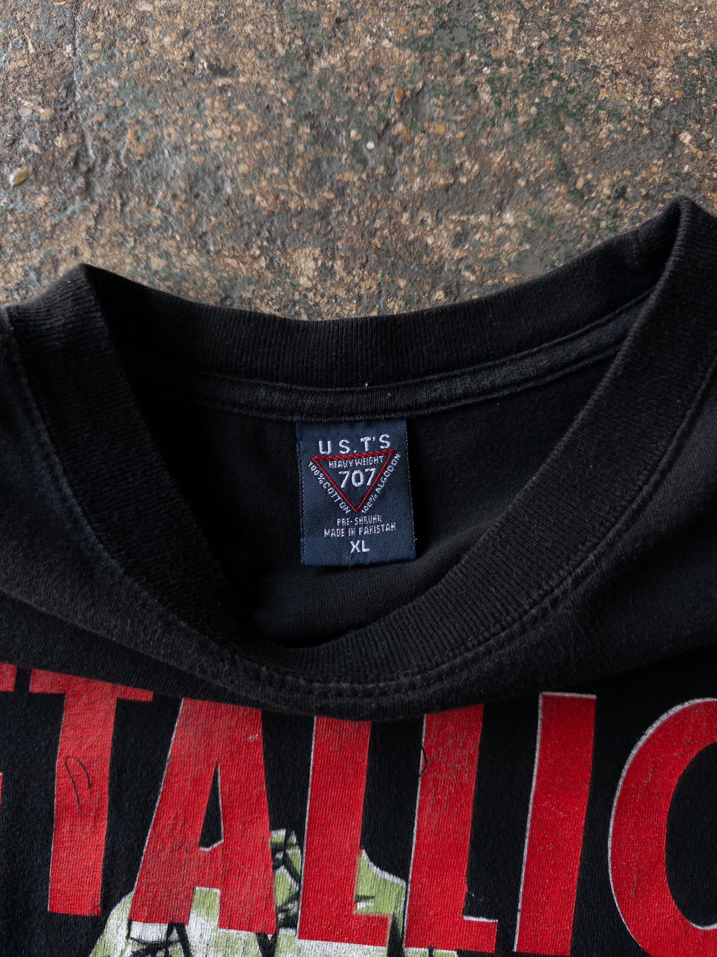 Vintage 2000s Metallica Tour Tee - XL