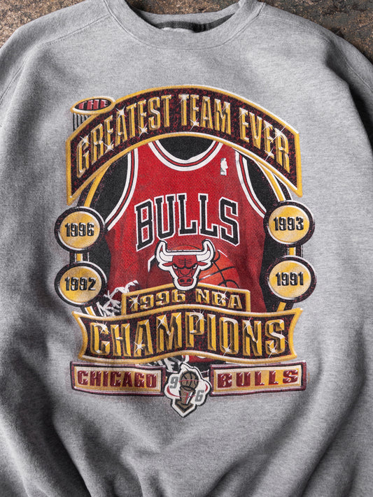 Vintage 90s Chicago Bulls NBA Champions Starter Crewneck - XL