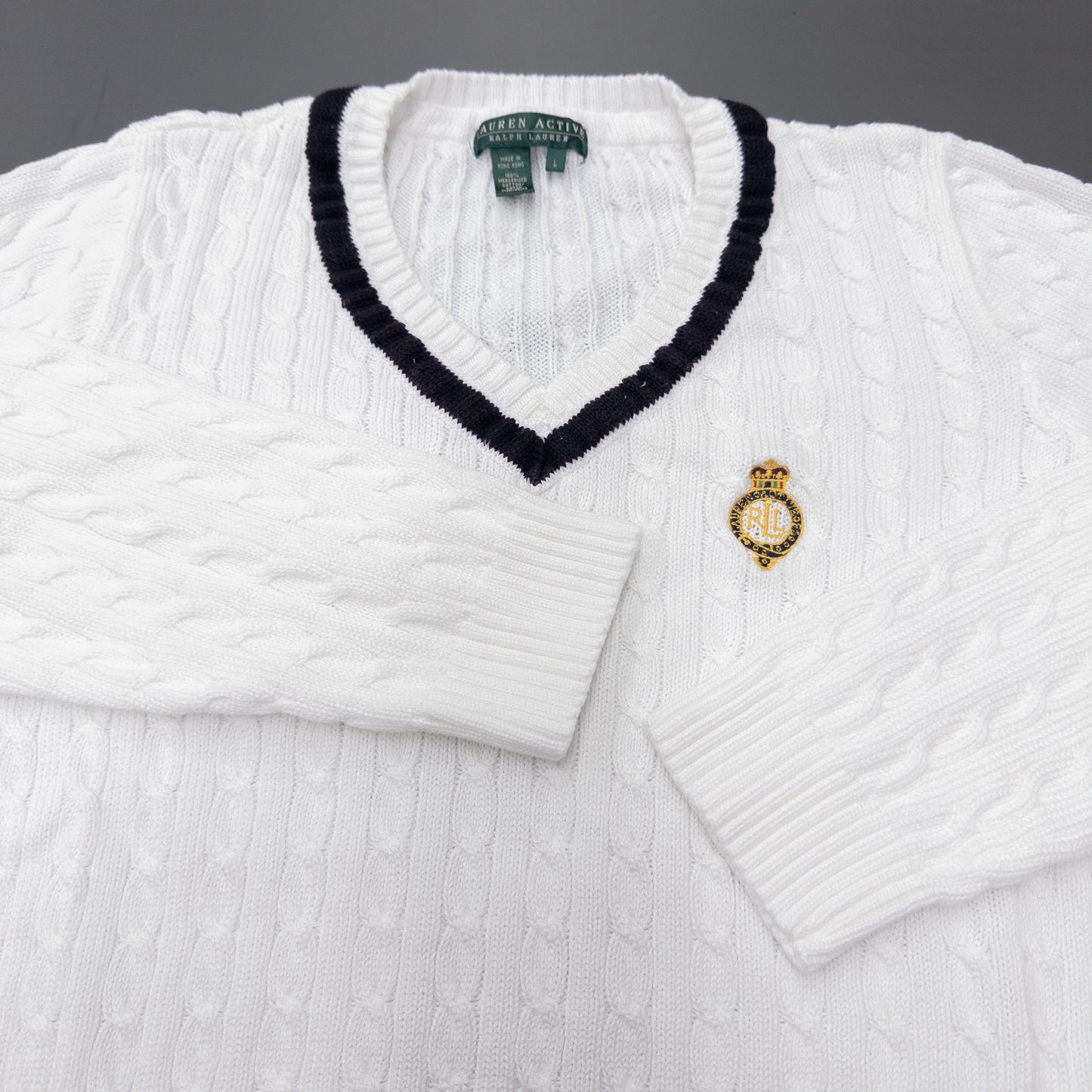 Vintage 2000s Lauren Active Ralph Lauren Women’s Knit Sweater - L