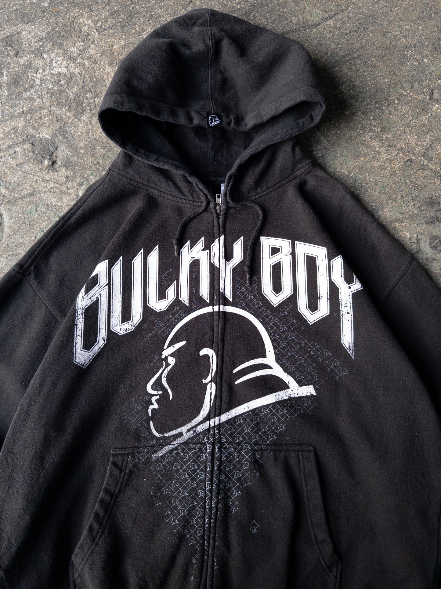 Vintage 2000s Bulky Boy Zip Up Hoodie - XL