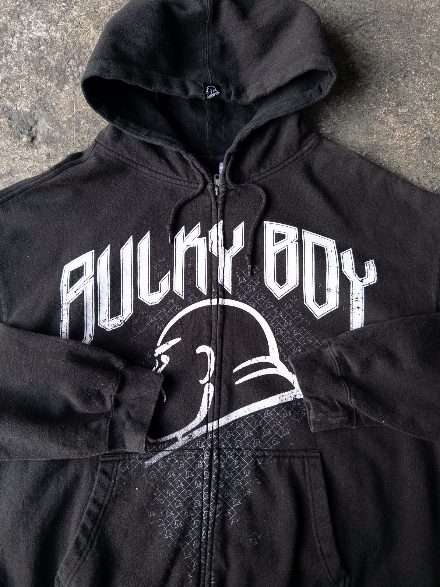 Vintage 2000s Bulky Boy Zip Up Hoodie - XL