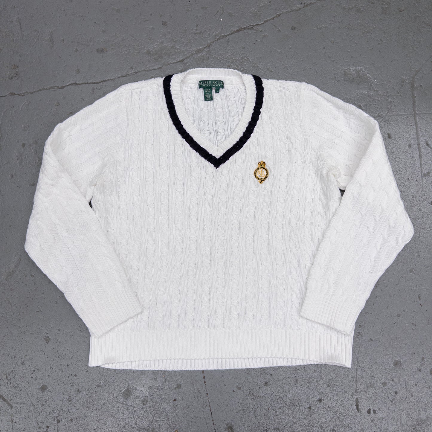 Vintage 2000s Lauren Active Ralph Lauren Women’s Knit Sweater - L