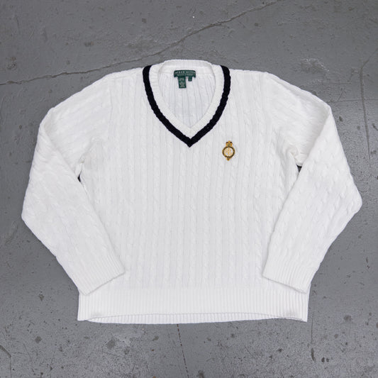 Vintage 2000s Lauren Active Ralph Lauren Women’s Knit Sweater - L