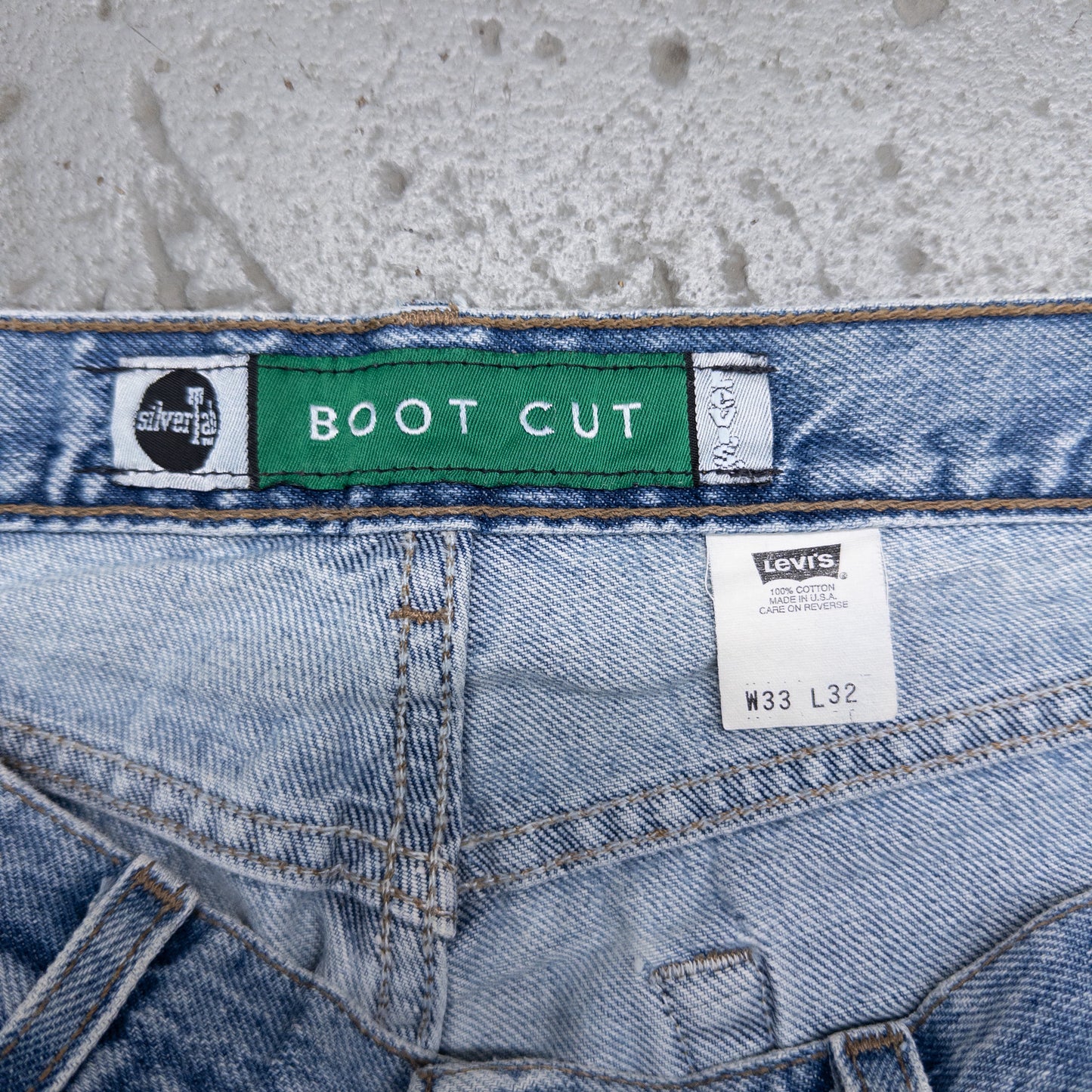 Vintage 90s Levi’s Silver Tab Boot Cut Men's Jeans - 33x32