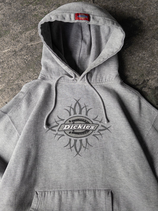 Vintage 2000s Dickies Gray Logo Hoodie - XL