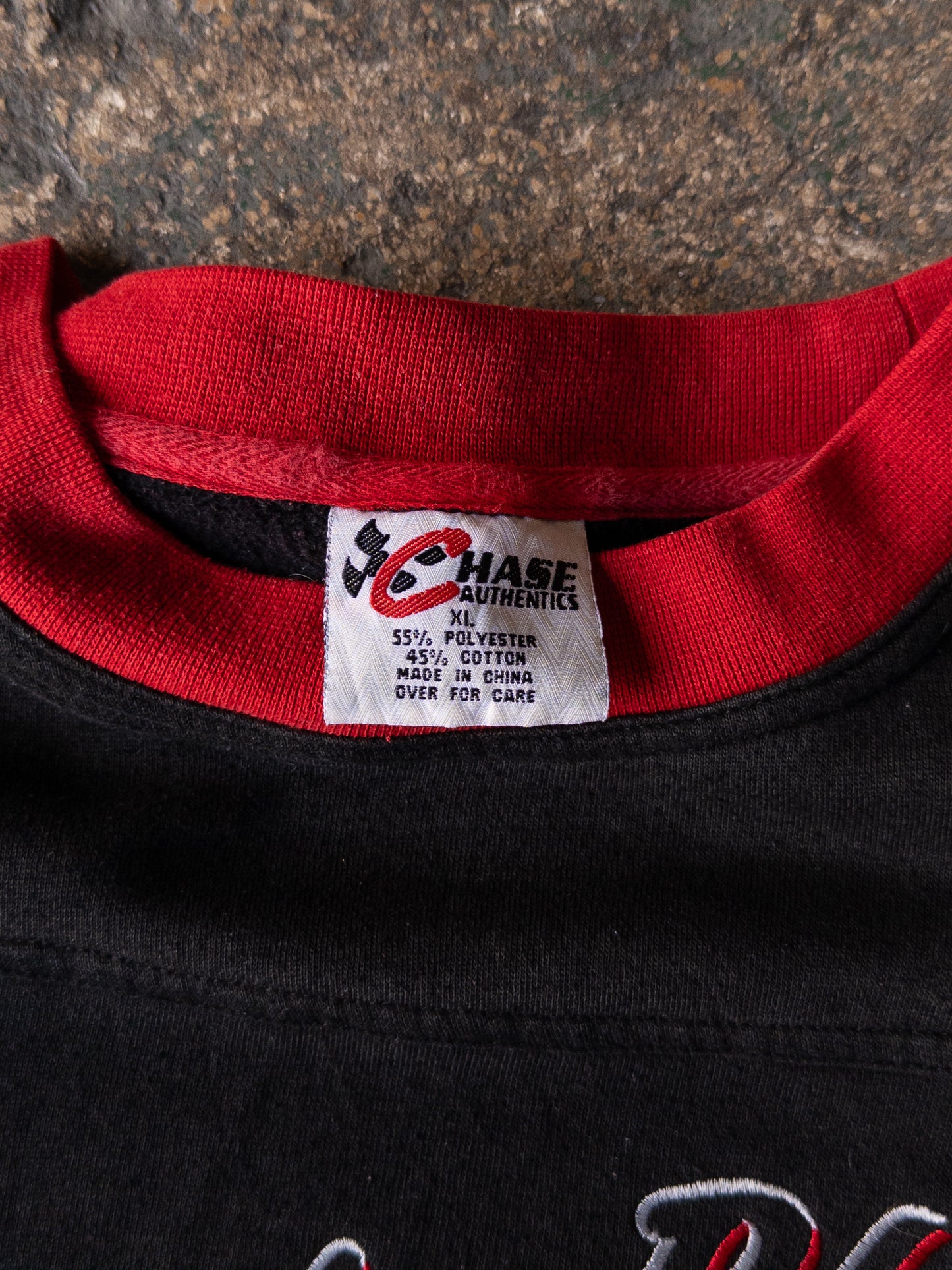 Vintage 90s Dale Earnhardt Jr. Man In Black Racing Crewneck - XXL