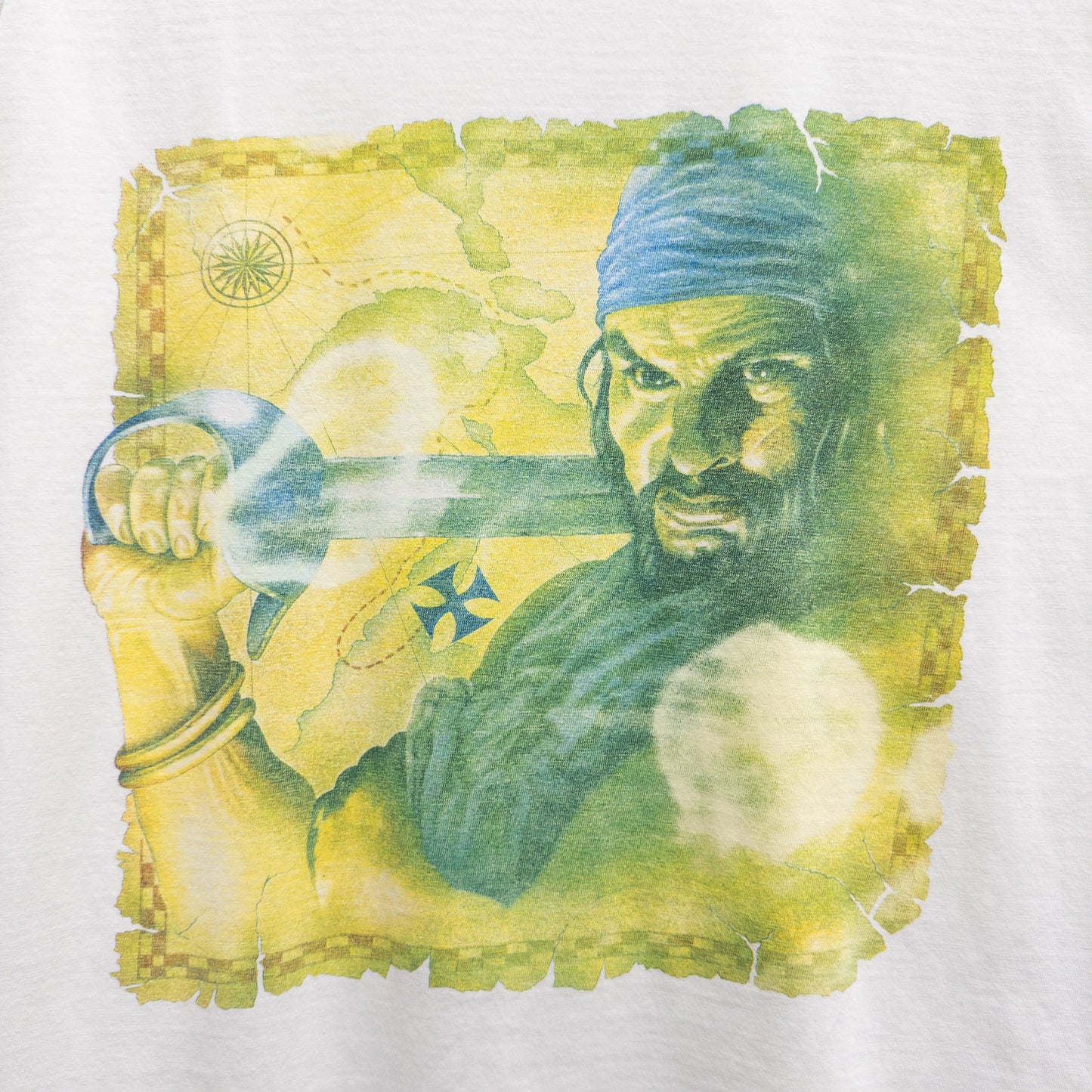 Vintage 90s Pirates Week Tee - XL