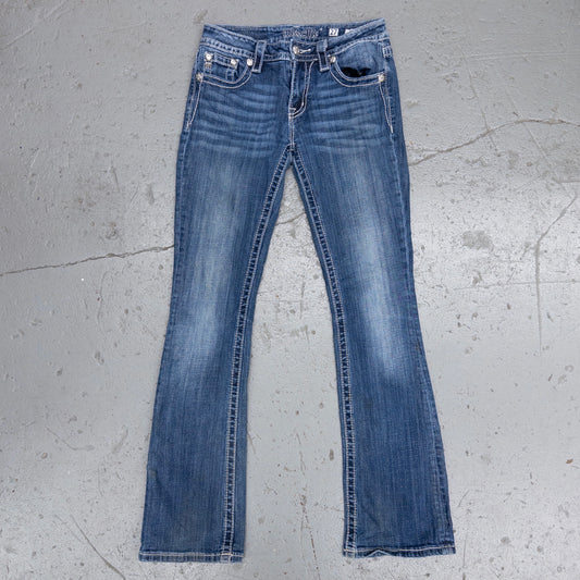 Vintage 2000s Miss Me Boot Cut Women's Jeans - 27