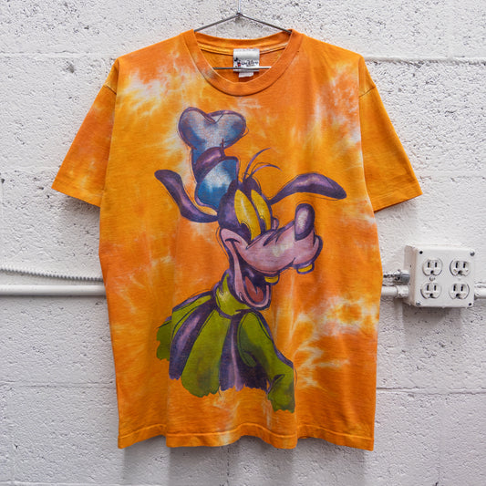 Vintage 90s Walt Disney World Goofy Tee - L