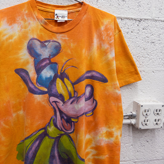 Vintage 90s Walt Disney World Goofy Tee - L