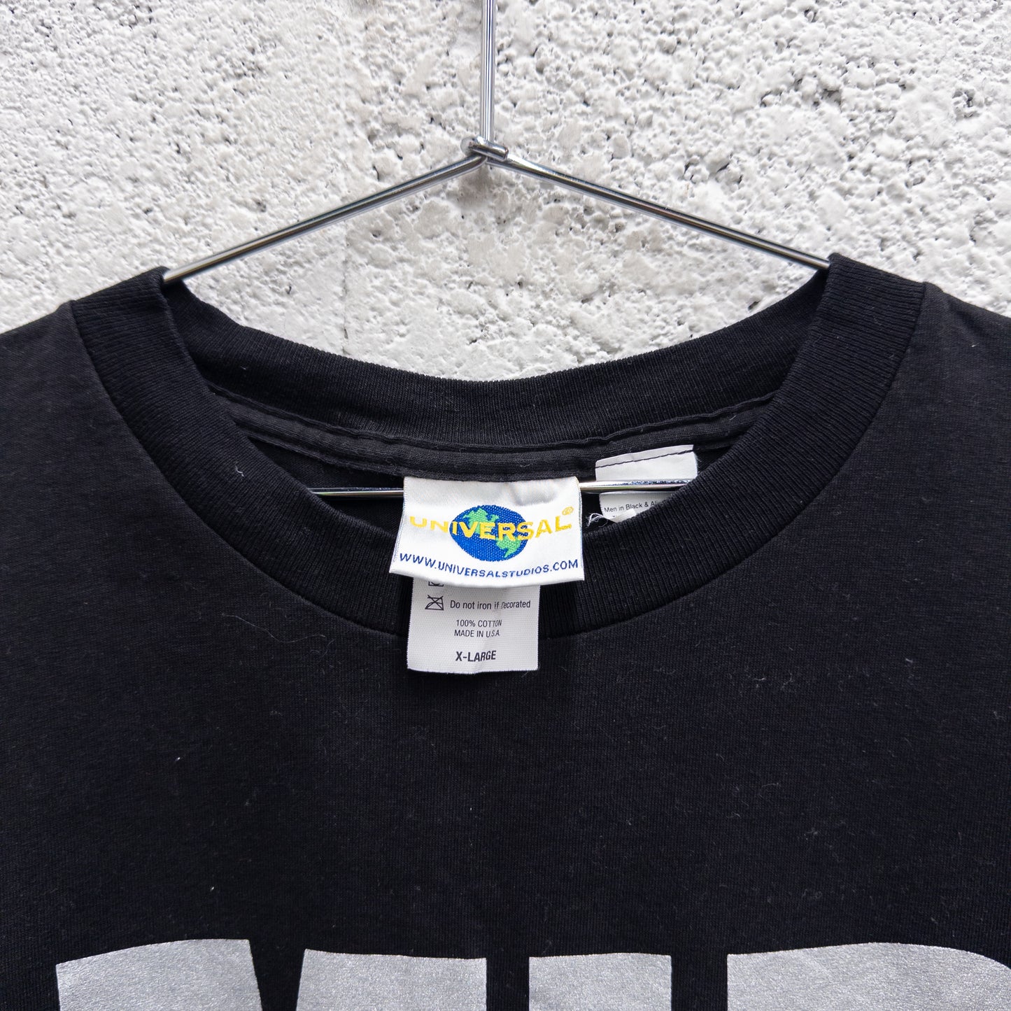 Vintage 2000s Men In Black Alien Attach Universal Studios Tee - XL