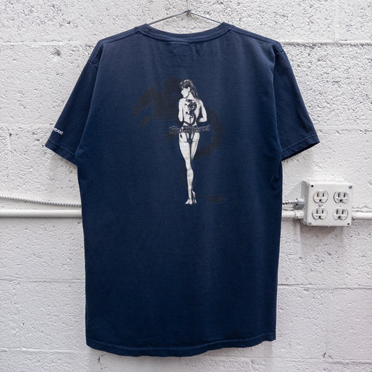 Vintage 2000s Bullhead Dragon Girl Surf Tee - L