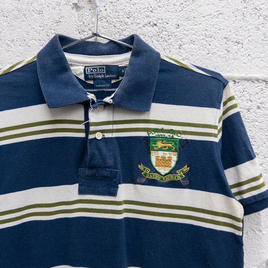 Vintage Polo Ralph Lauren Bleeker Polo Shirt - M