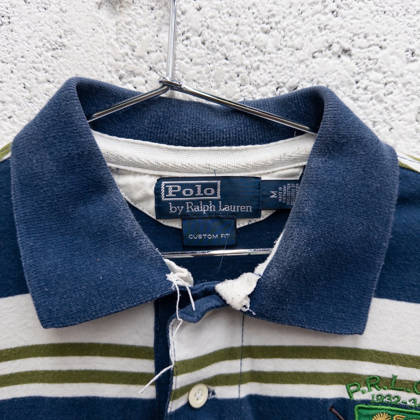 Vintage Polo Ralph Lauren Bleeker Polo Shirt - M