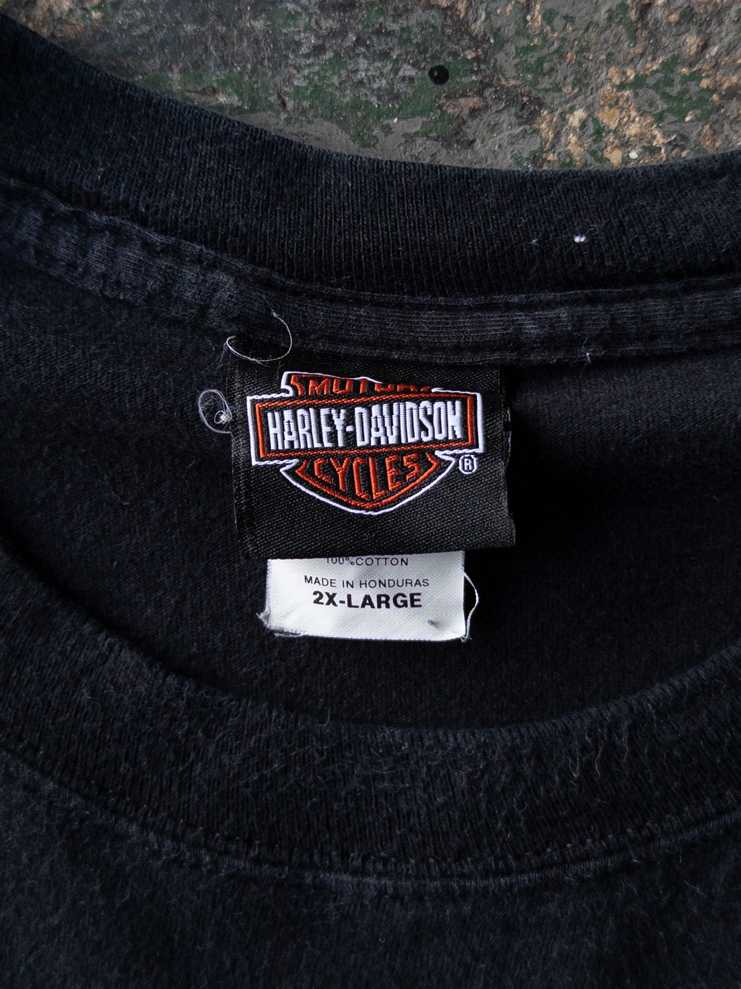 Harley Davidson Faded Biker Girl Tee - XXL