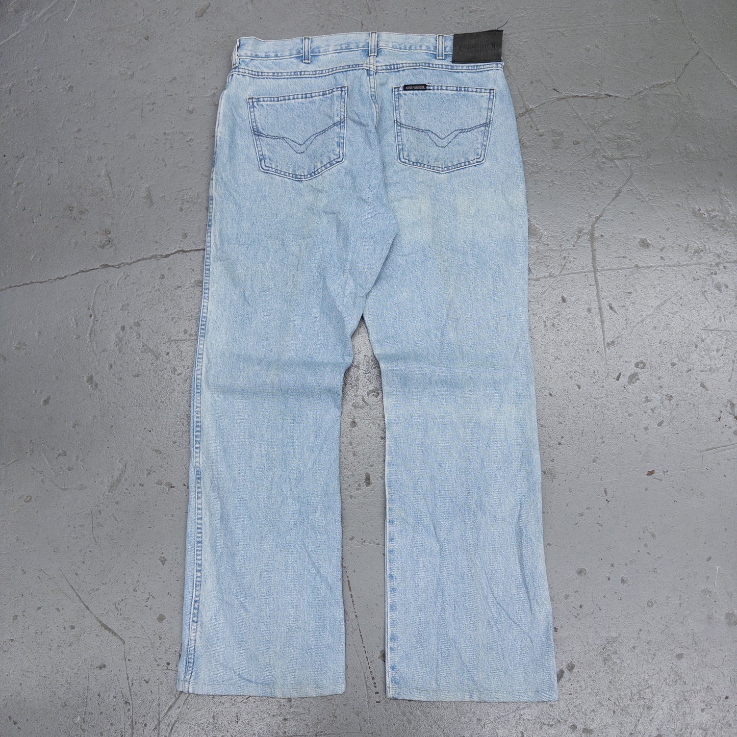 Vintage 2000s Harley Davidsons Boot Cut Women's Jeans - 16L