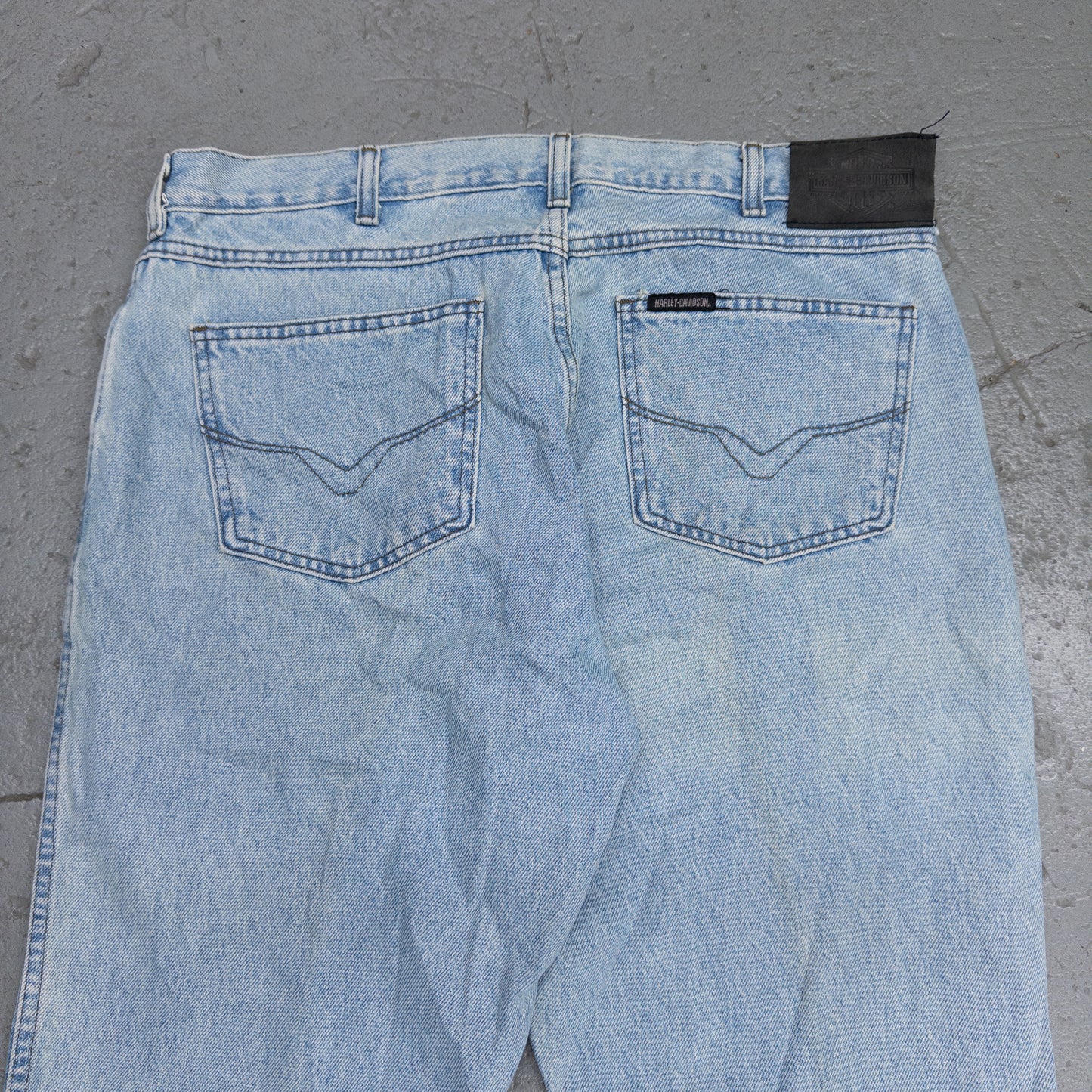 Vintage 2000s Harley Davidsons Boot Cut Women's Jeans - 16L