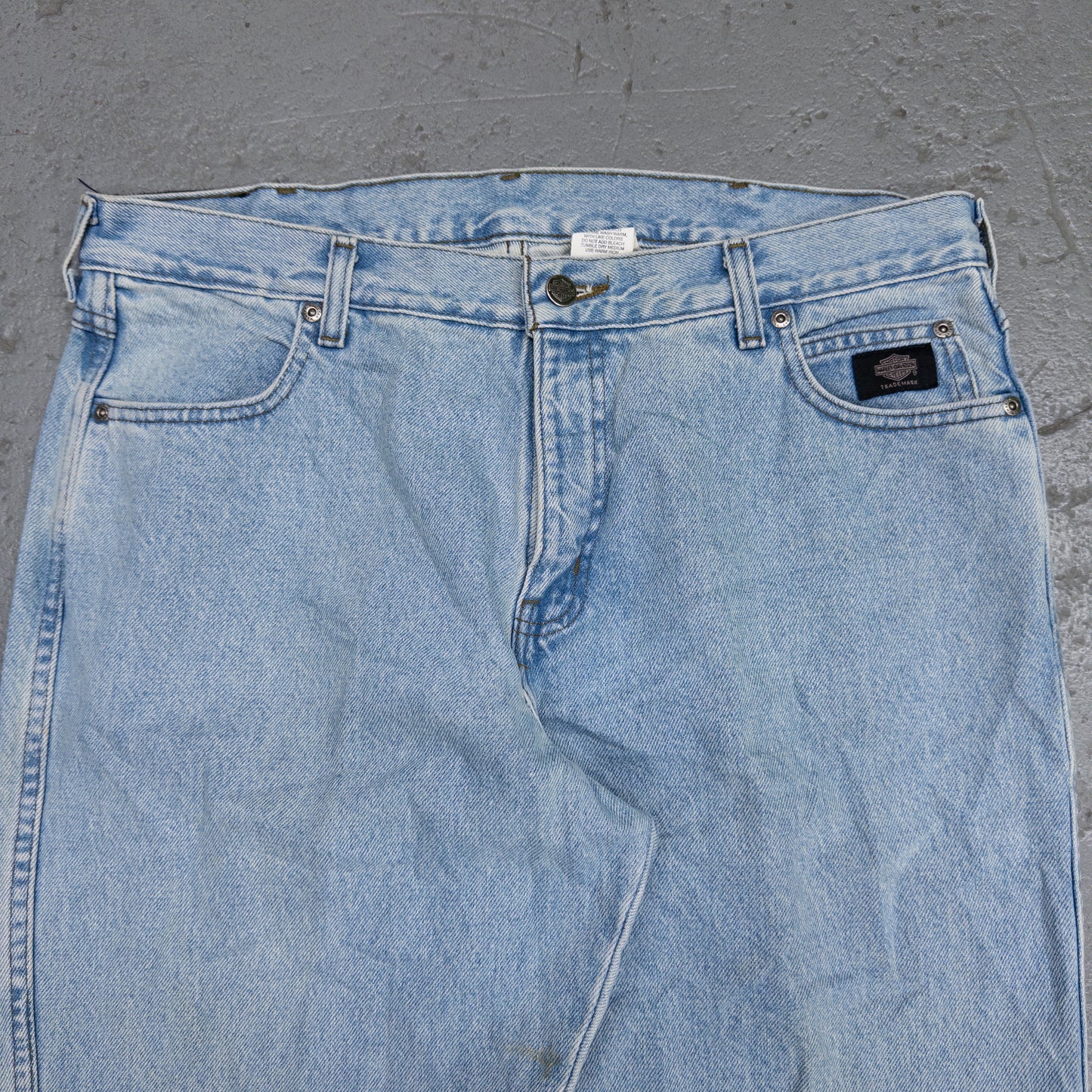 Vintage 2000s Harley Davidsons Boot Cut Women's Jeans - 16L