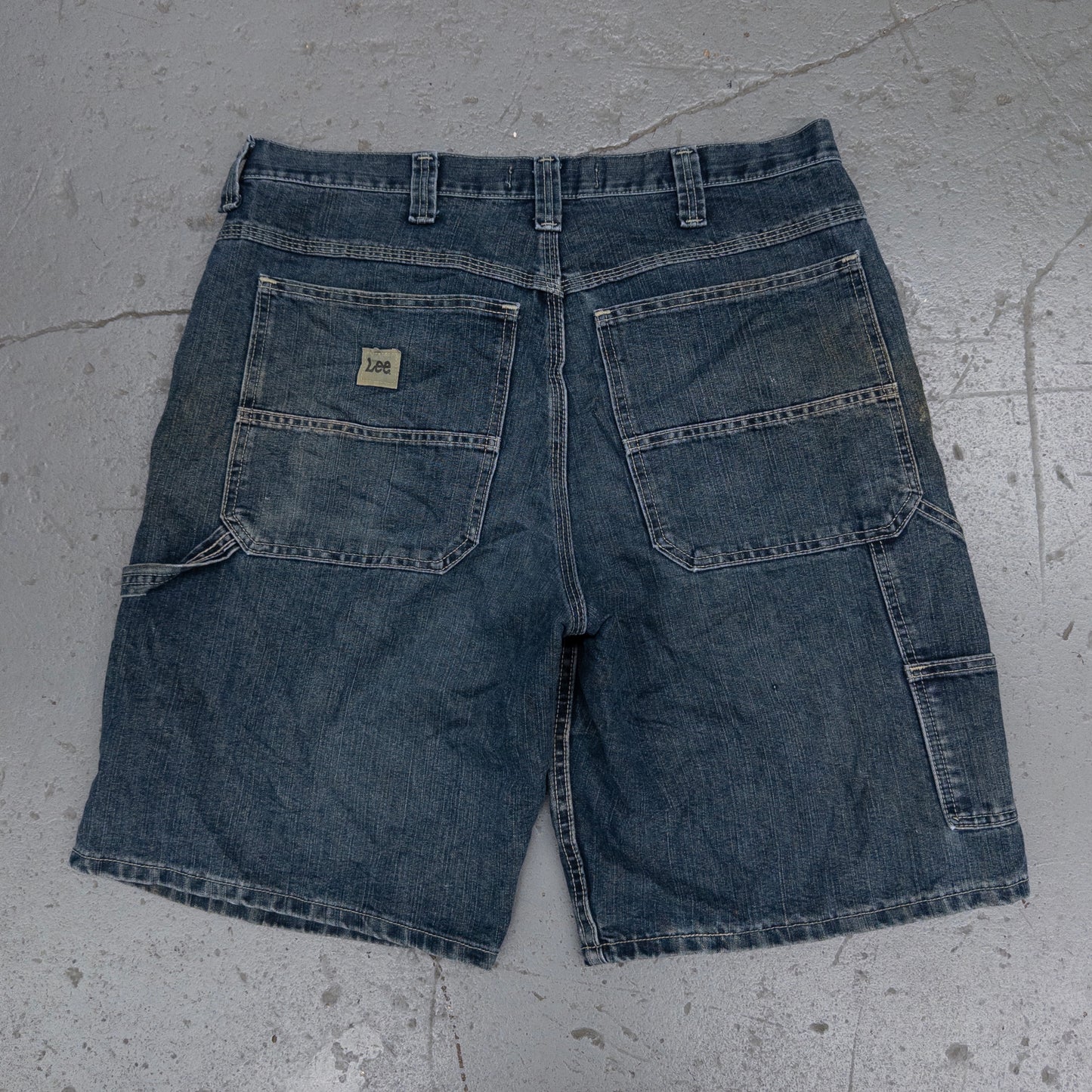 Vintage 2000s Lee Carpenter Denim Jorts - 36