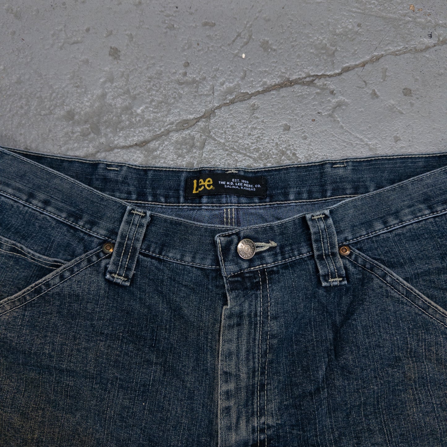 Vintage 2000s Lee Carpenter Denim Jorts - 36
