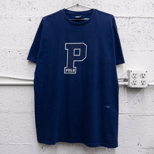Vintage 90s Polo Ralph Lauren Logo Tee - L