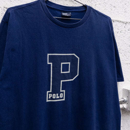 Vintage 90s Polo Ralph Lauren Logo Tee - L