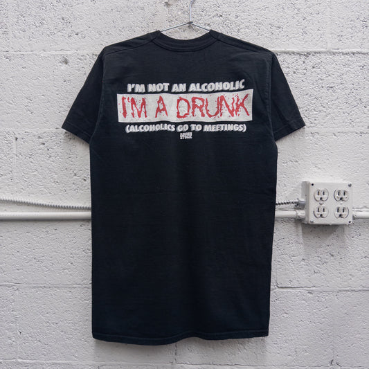 Vintage 90s I'm A Drunk Tee - M