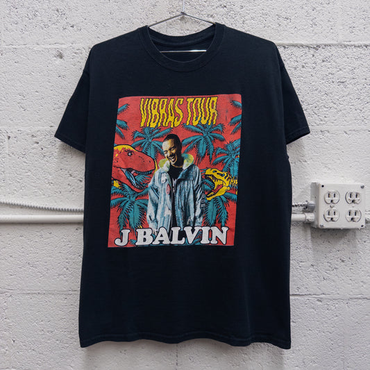 J Balvin Vibras Tour Tee - L