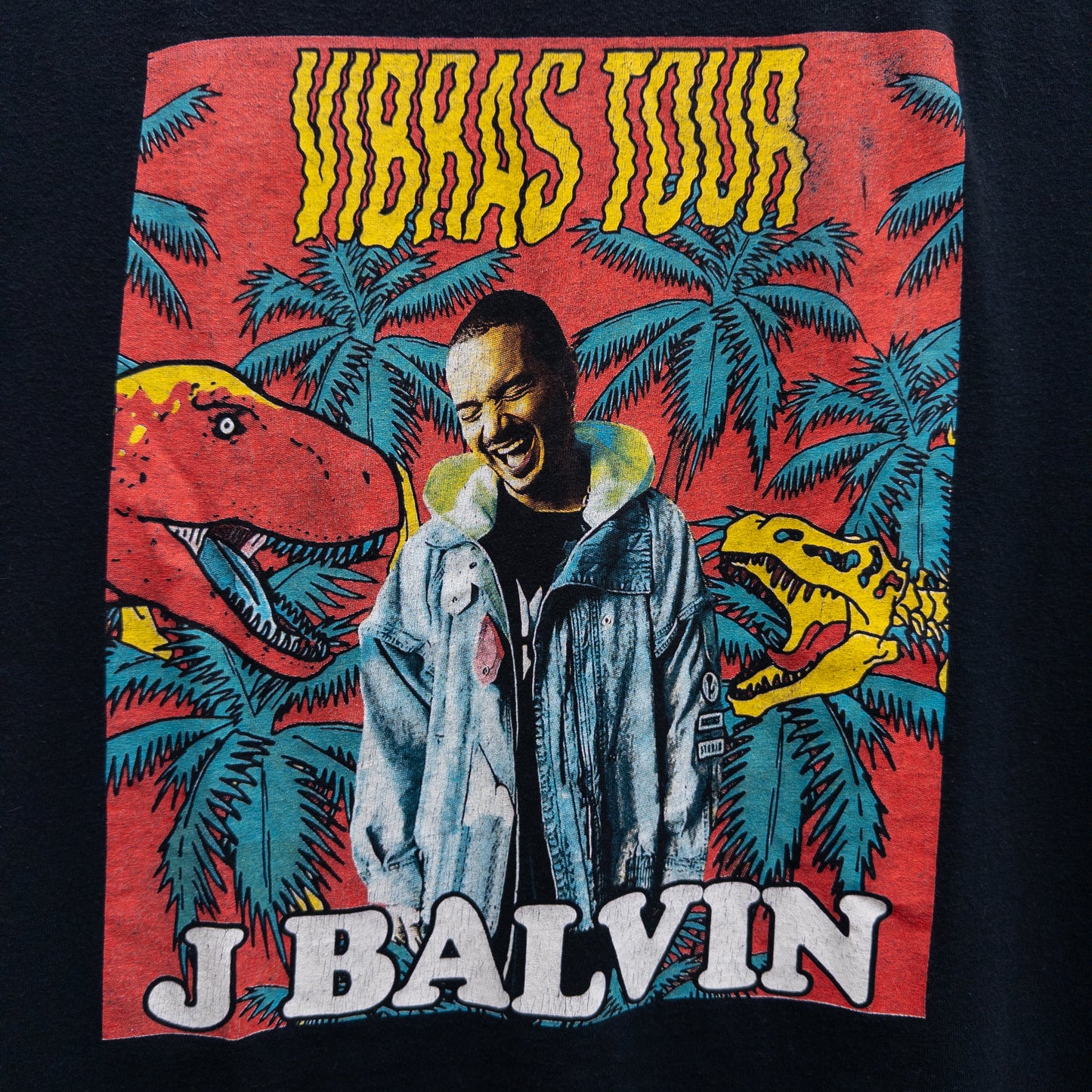 J Balvin Vibras Tour Tee - L