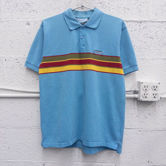 Vintage 2000s Paco Embroidered Logo Polo Shirt - M