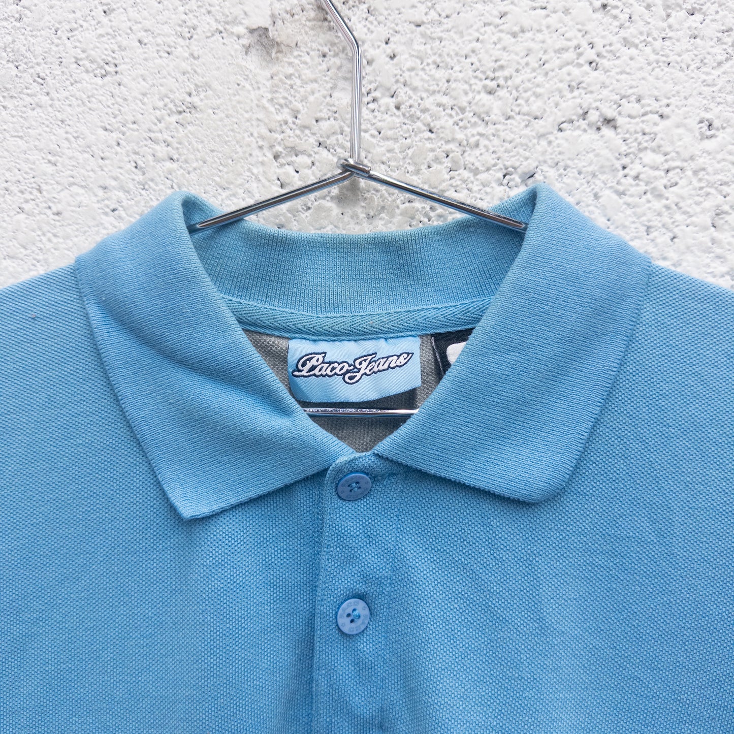 Vintage 2000s Paco Embroidered Logo Polo Shirt - M