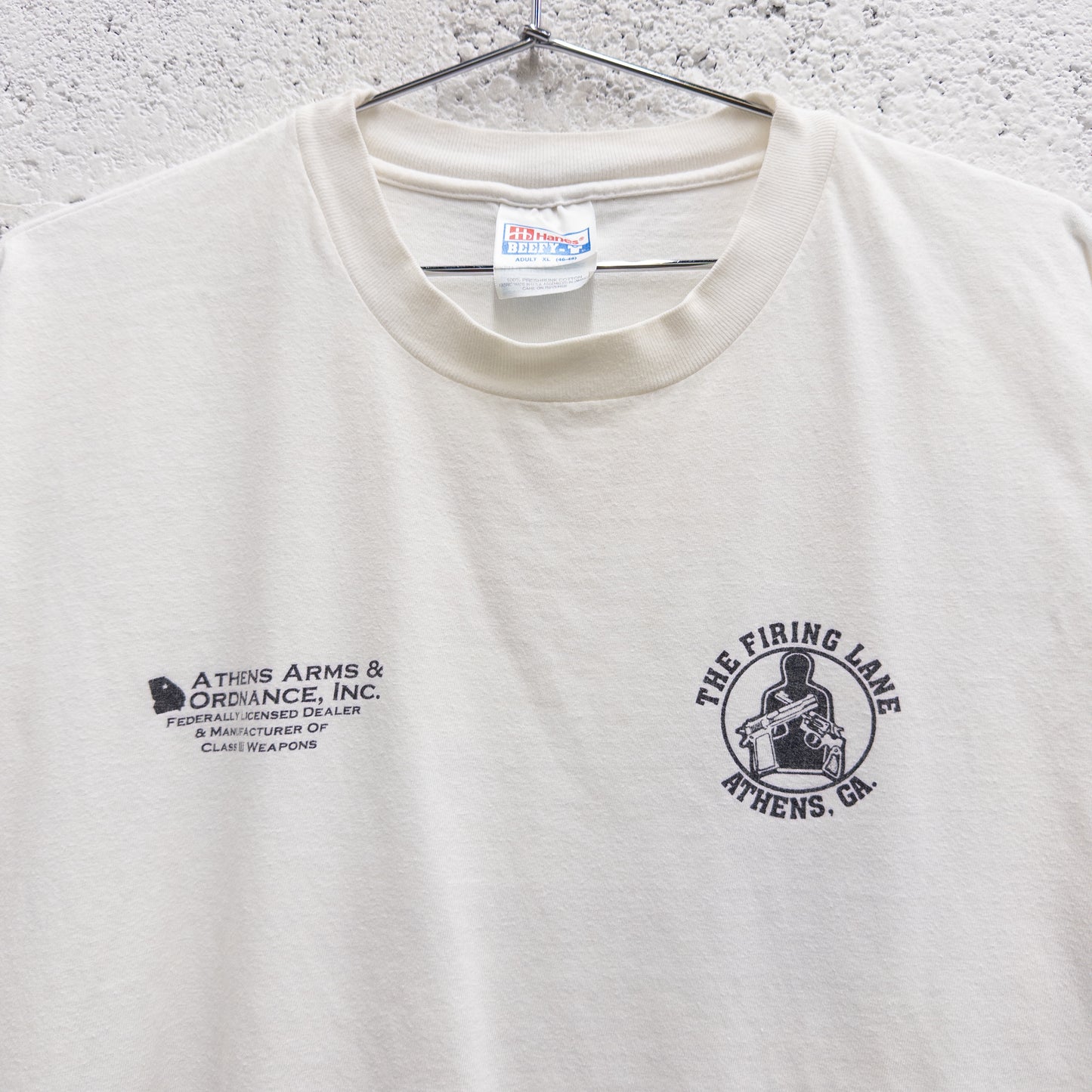 Vintage 90s Handgun Match Tee - XL