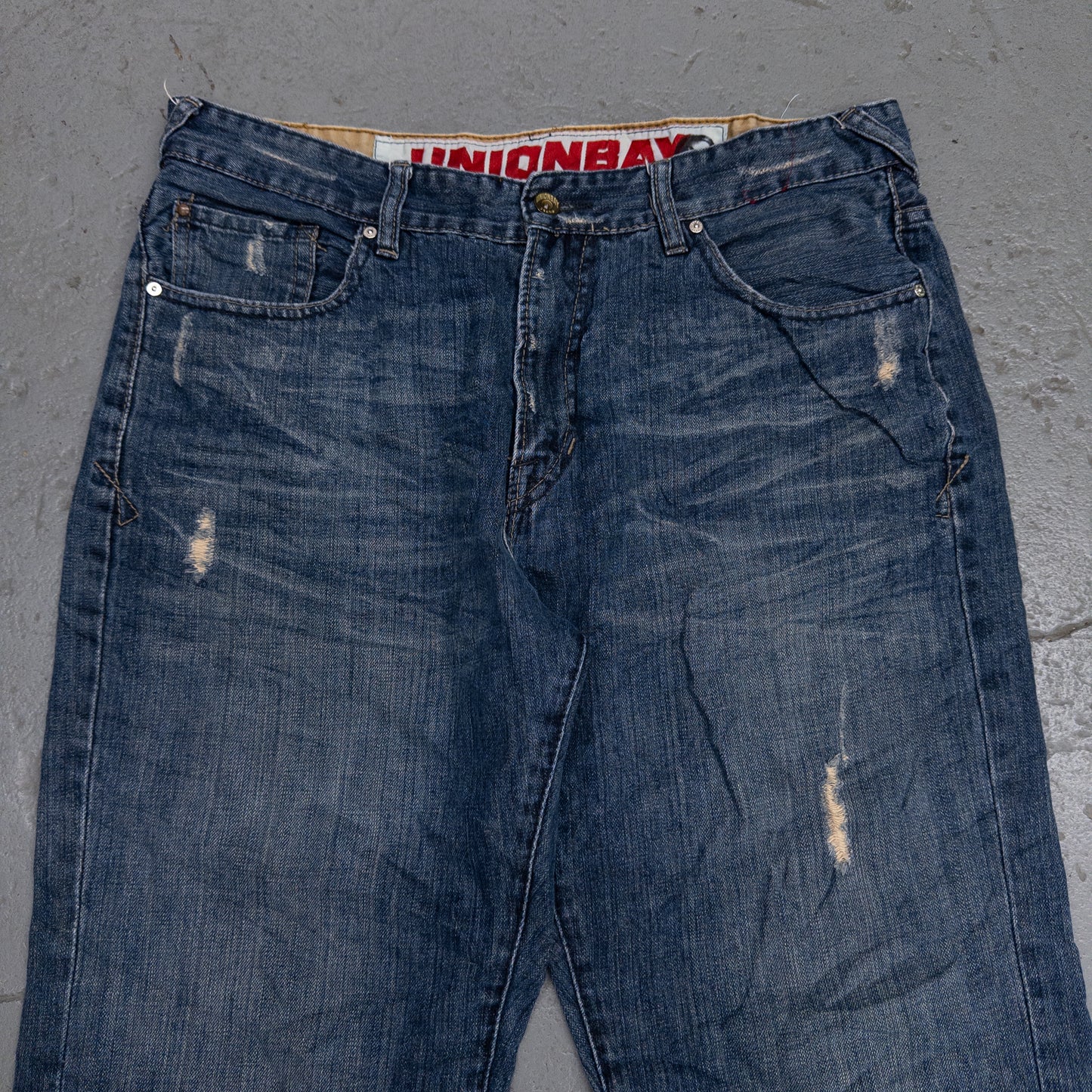 Vintage 2000s Union Bay Boot Cut Denim Men's Jeans - 36x30