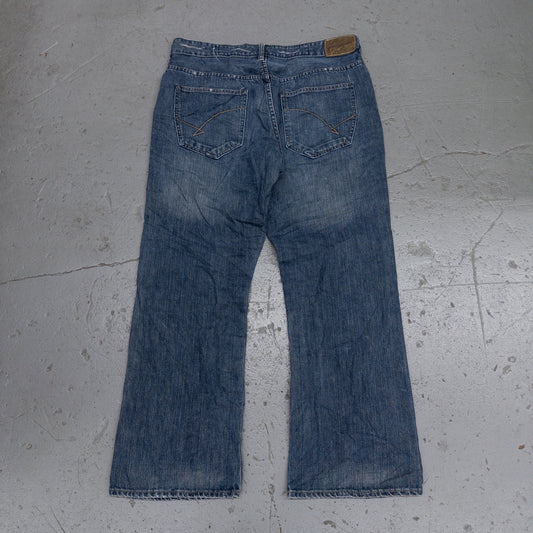 Vintage 2000s Union Bay Boot Cut Denim Men's Jeans - 36x30